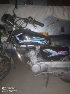 honda cg 125 good condation argent sell