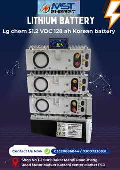 LITHIUM BATTERIES / Pylon teck 51.2 VDC 280 ah / Solar / battery