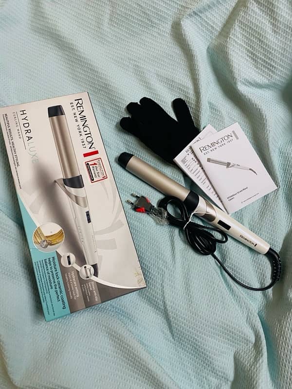 REMINGTON HYDRA LUXE CURLING WAND 0