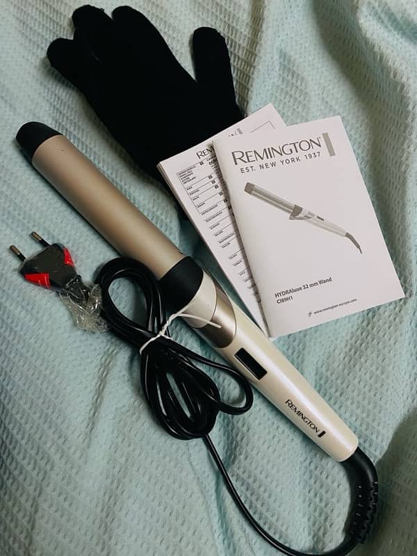 REMINGTON HYDRA LUXE CURLING WAND 4