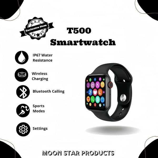 mens t500 smart watch and free home delievery 4