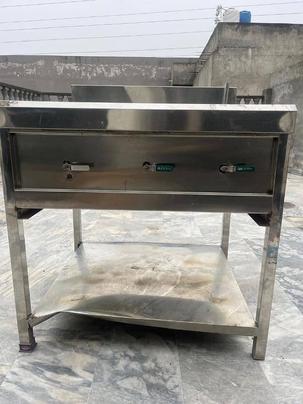 cooking range 3 panel stove Pakistani Chinese stove 0