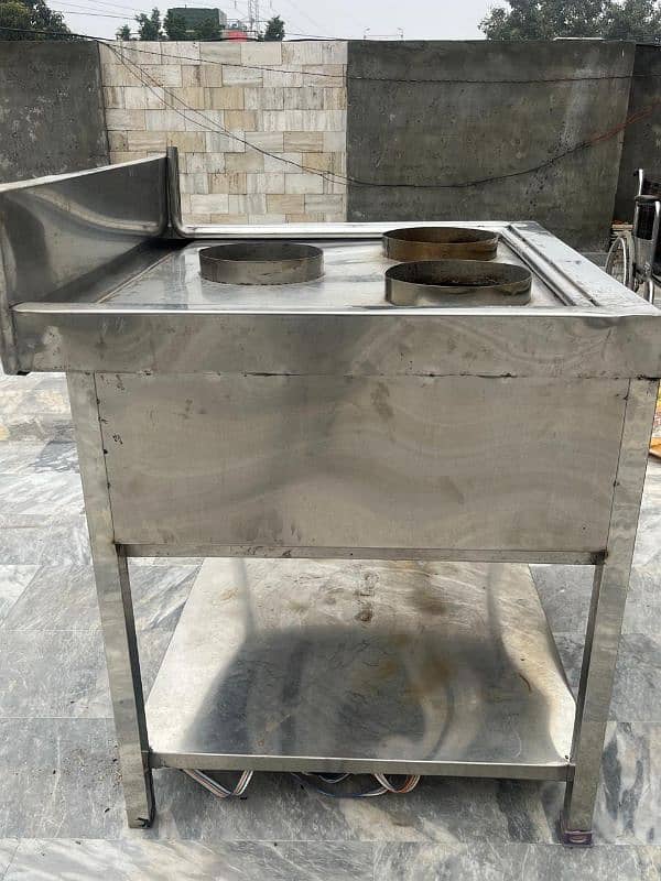 cooking range 3 panel stove Pakistani Chinese stove 1