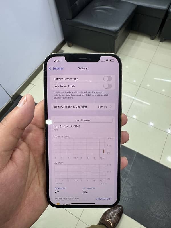 iphone 12pro max 256gb pta approved 5