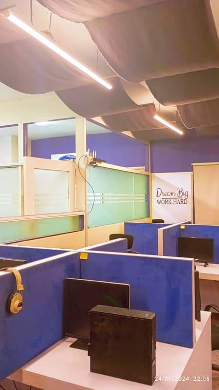 Furnished Offices for Rent - Starting from Rs. 1.5 Lacs (Ideal for Call Centers/Software Houses) 2