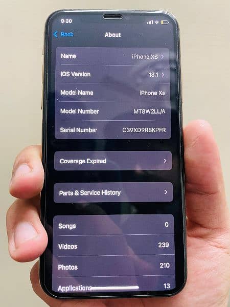 iPhone XS PTA dual Sim 4