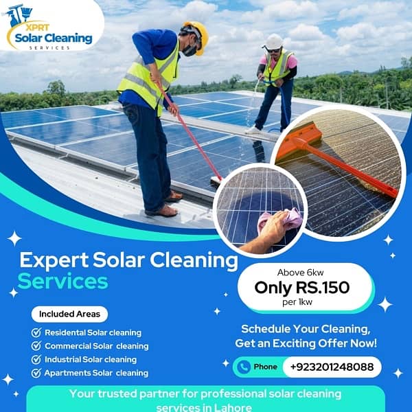 XPRT Solar Panels Cleaning Services 0