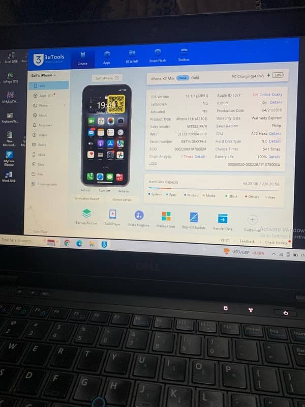 Iphone xsmax non pta 256 urgent sale 4