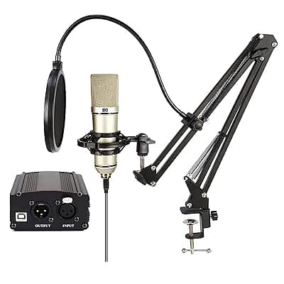 Recording Mic BM800 ultra Youtube voiceover Microphone, podcasting mic 4