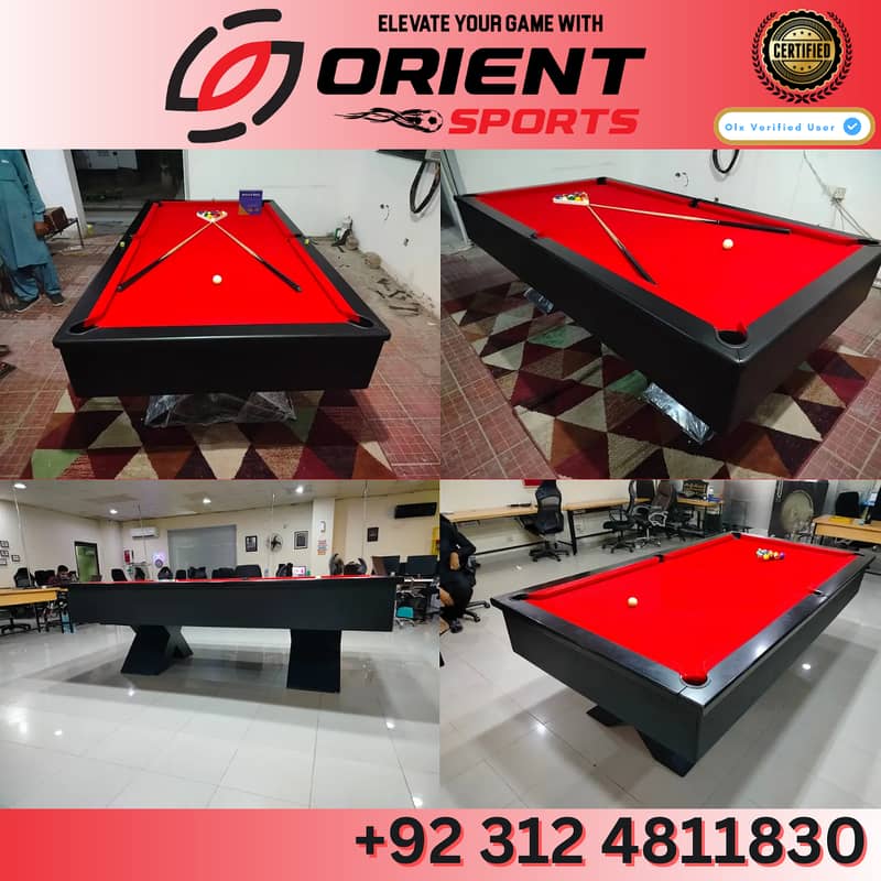 SNOOKER TABLE \ POOL TABLE \BILLIARD TABLE \ELITE AMERICAN DESIGN 0