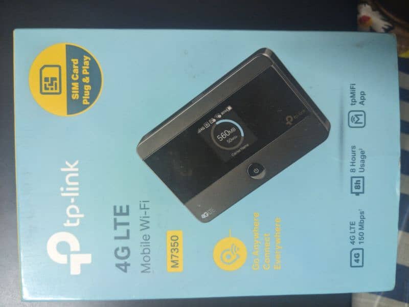 TpLink m7350 sim 4g+ wifi 0