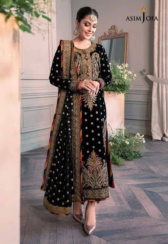 *Asim jofa Velvet Dress* 0