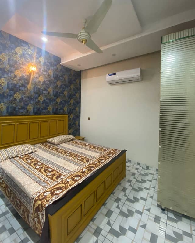 TOTALLY FURNISHED 2 BEDROOMS APARTMENT AVAILABLE FOR RENT (AT REASONABLE RENT) IN CITI HOUSING GUJRANWALA 7