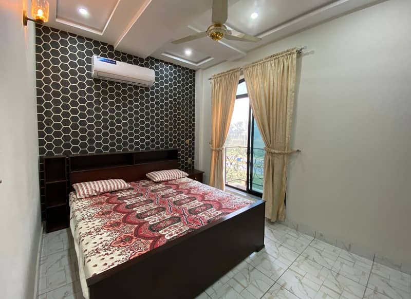 TOTALLY FURNISHED 2 BEDROOMS APARTMENT AVAILABLE FOR RENT (AT REASONABLE RENT) IN CITI HOUSING GUJRANWALA 11