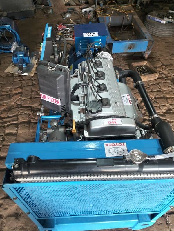 15kva new gas generator engine Toyota gli 1600cc 8