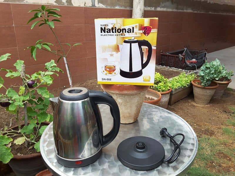 National Electric Kettle 2 years Warranty 6