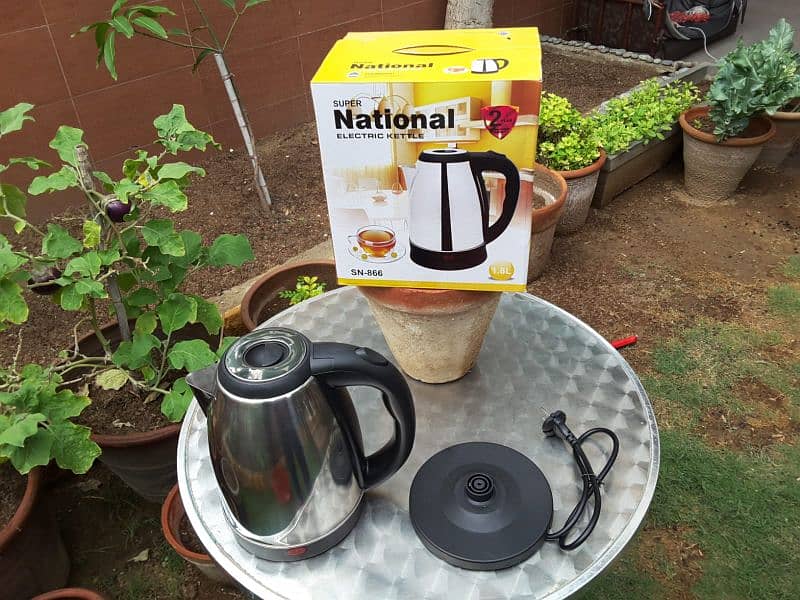 National Electric Kettle 2 years Warranty 7