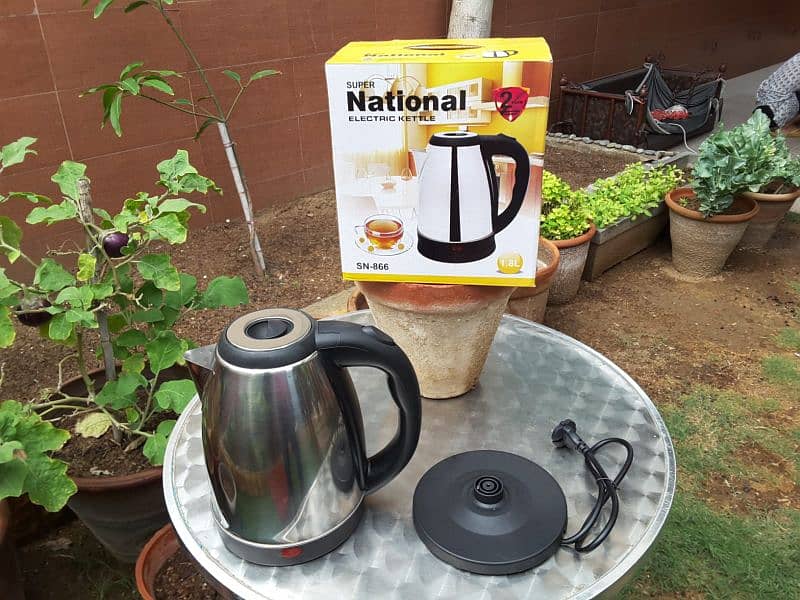 National Electric Kettle 2 years Warranty 15