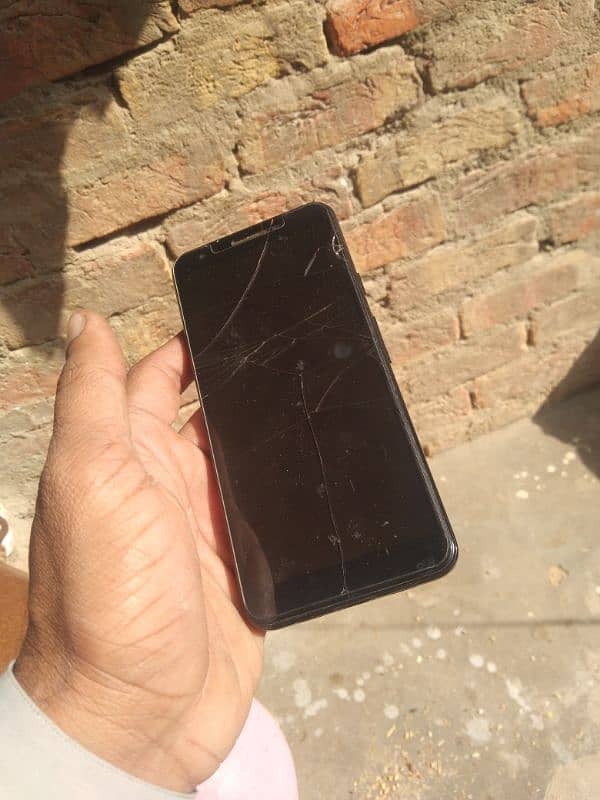 Google pixel 3 a use condition front glass chat cover hai 0