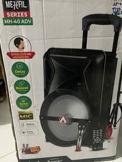 Audionic mehfil Mh40 advance bluetooth speaker trolley