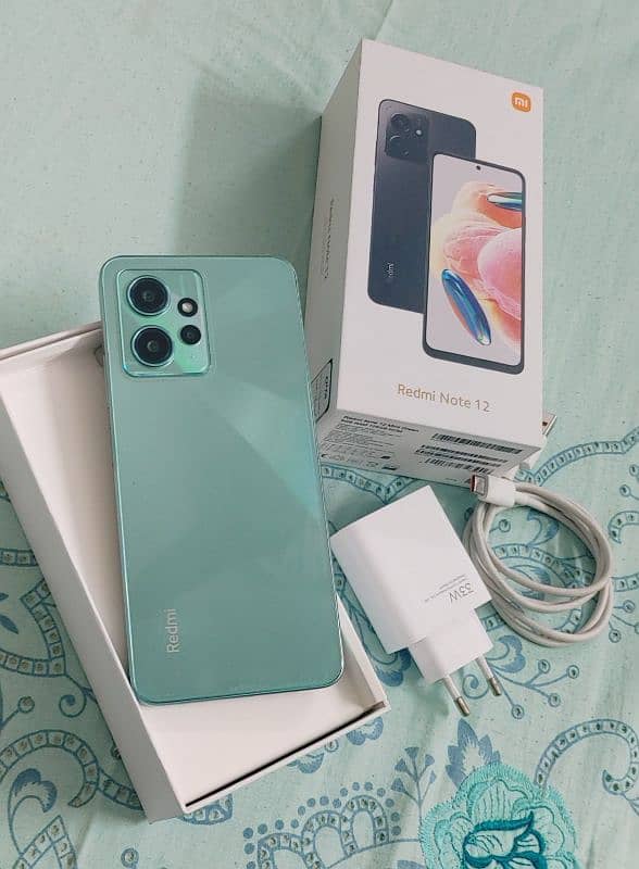 I'm selling my Redmi note 12.8+4/128 gb  Lush Full box 10/10 0