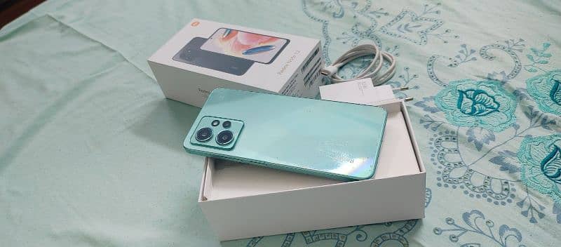 I'm selling my Redmi note 12.8+4/128 gb  Lush Full box 10/10 1