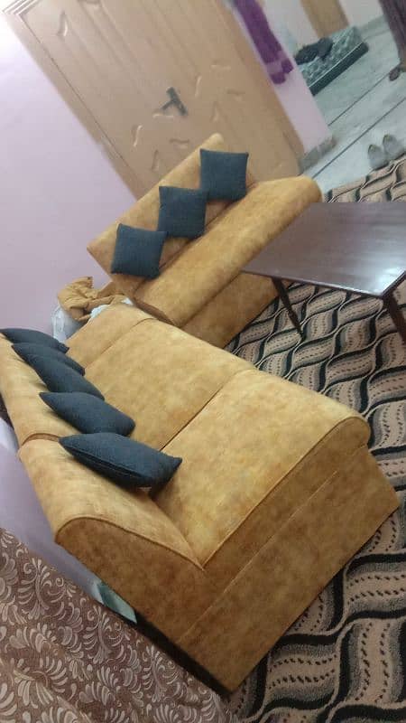 6 Seater sofa set 3