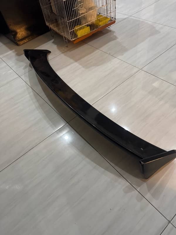 Corolla spoiler fiber 2