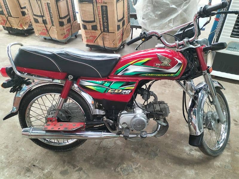 Honda CD70 2022 model 105000 0