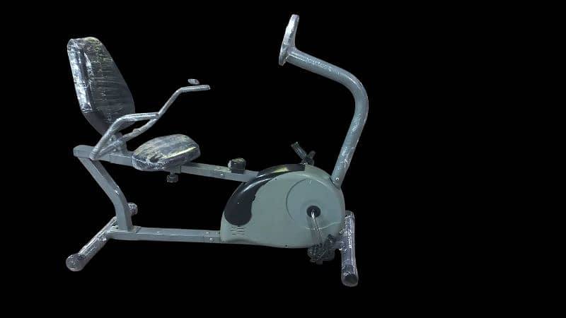 Back support recumbent bike magnetic cycle exercise cycling machine 2