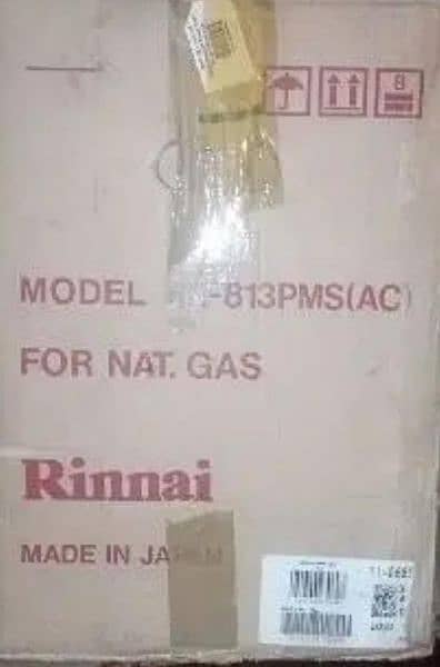 Rinnai Gas Heater 813 Energy Saver  Original Made in Japan 0