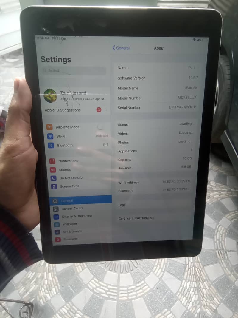 Ipad Air Perfectly Working 6