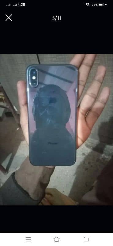 iPhone x 64 GB battery chang 100 Just halka sa dot ha sen pics 2