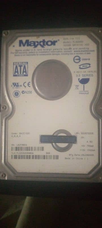 320 gb hard disk 0