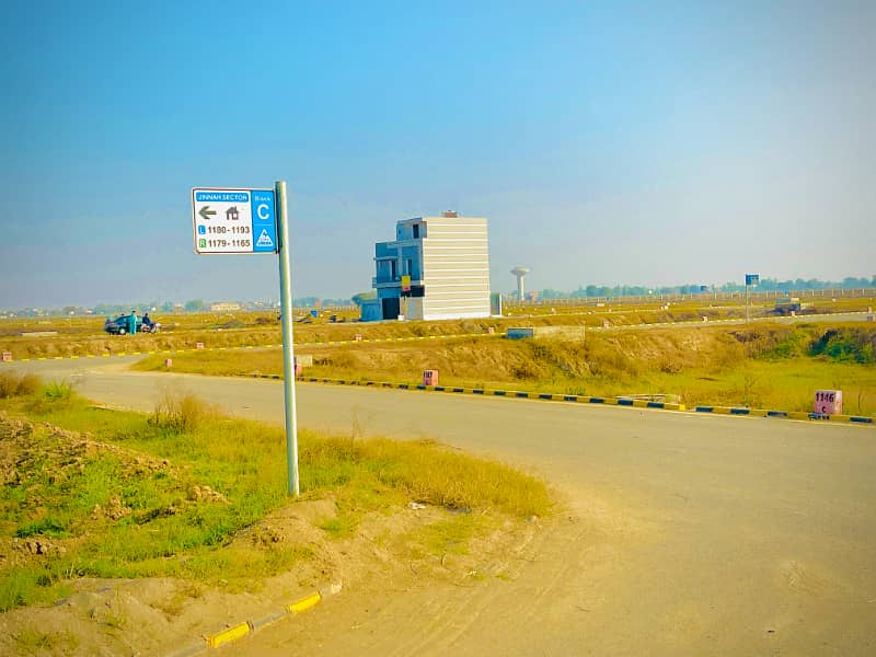 Best Plot of C Block 10 Marla Plot For Sale In C Block Jinnah Sector LDA City Lahore 9