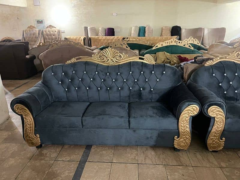 New Royal design Six seater sofa set 1, 2, 3 (W:03487626934) 5