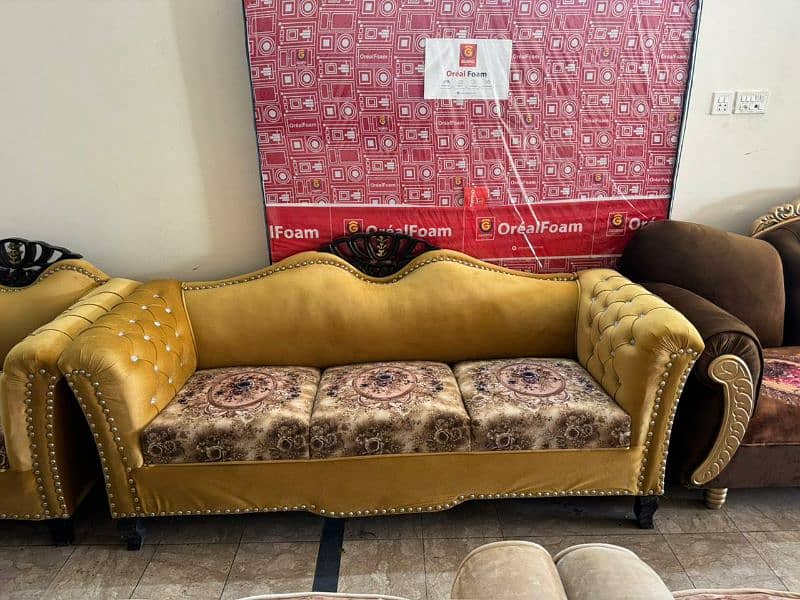 New Royal design Six seater sofa set 1, 2, 3 (W:03487626934) 16