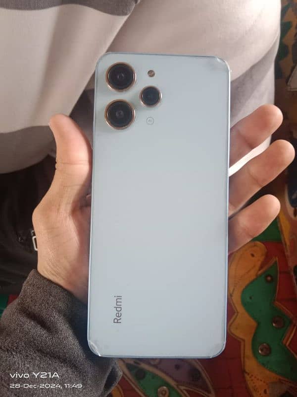 Redmi 12 box open 2 months used warranty available ha 10 months ki 3