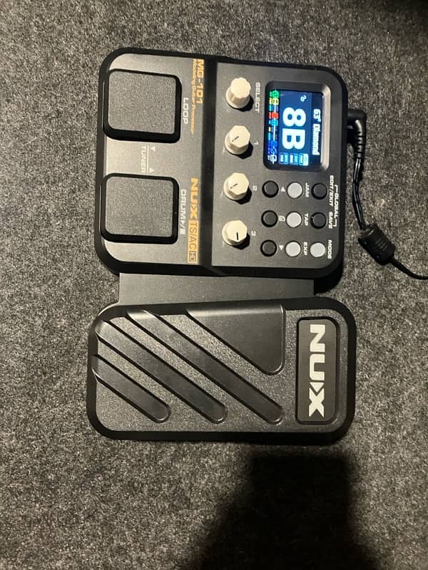 NUX MG101 Multi-Effects Pedal for Guitars (Warranty Intact) 2