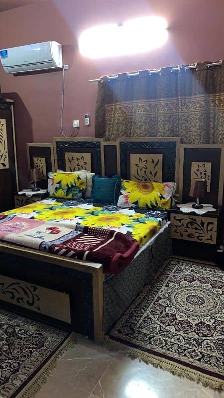 full furniture  made of akhrot without mattress in 140,000 0