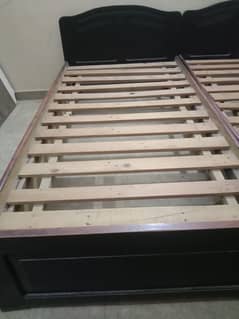 Wooden beds