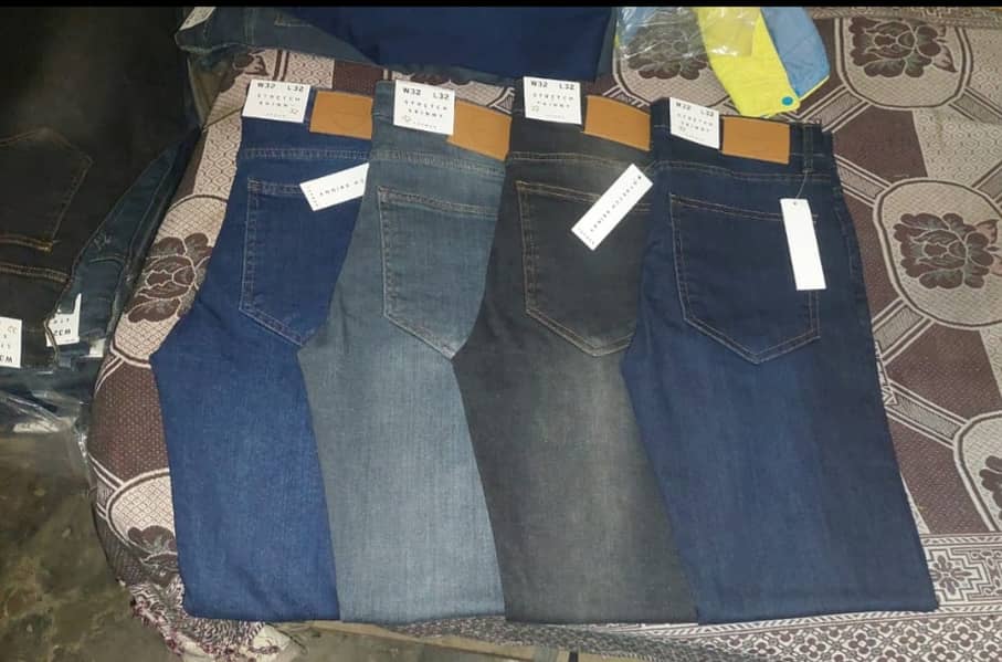 Jeans pents cut range avalibal 0