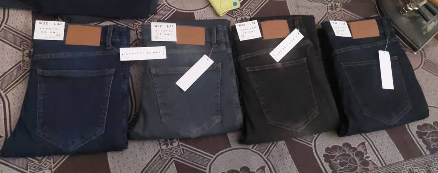 Jeans pents cut range avalibal 1