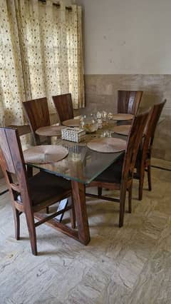 6 seater dining table