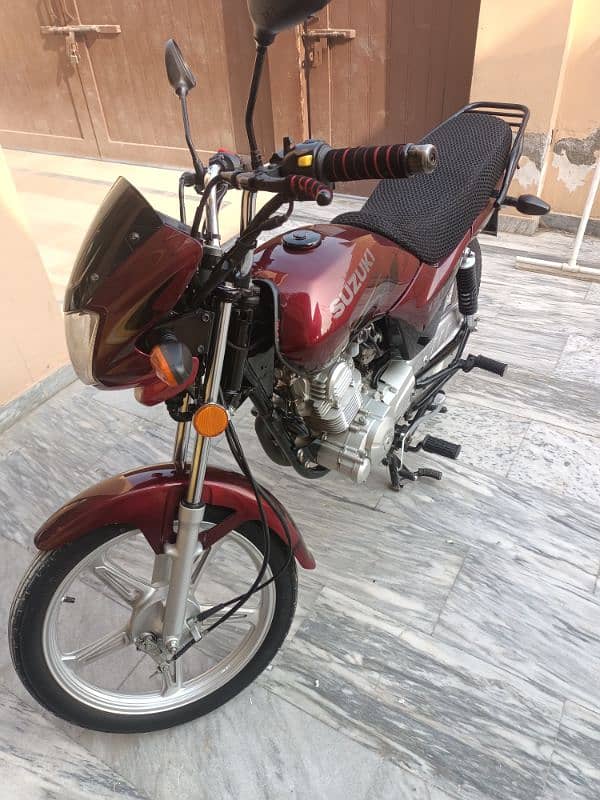 Suzuki GD 110s 2023 model Islamabad no 3