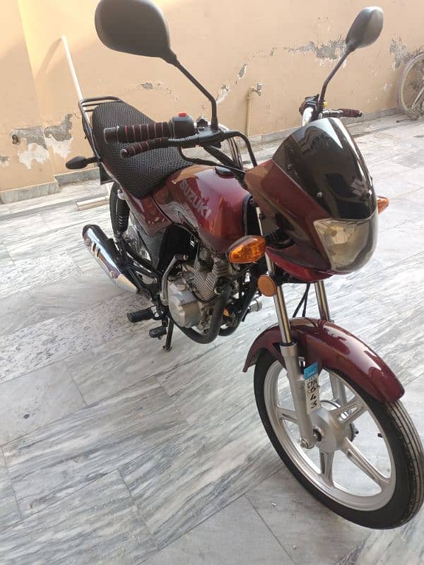 Suzuki GD 110s 2023 model Islamabad no 4