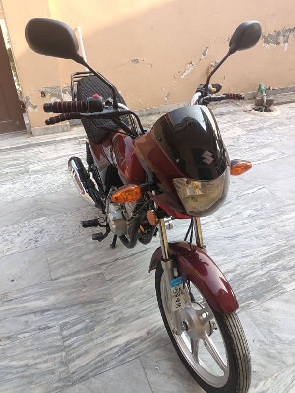 Suzuki GD 110s 2023 model Islamabad no 5