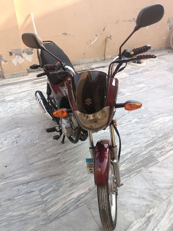 Suzuki GD 110s 2023 model Islamabad no 6