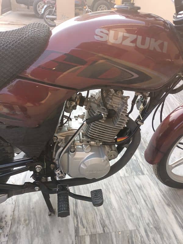 Suzuki GD 110s 2023 model Islamabad no 7