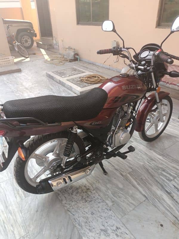 Suzuki GD 110s 2023 model Islamabad no 9